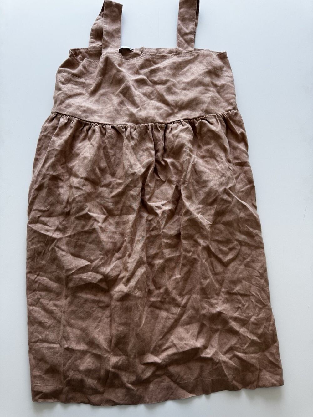 Linen Fox Summer Dress 100% Linen Women’s Small